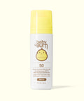 Sun Bum Baby Bum SPF 50 sunscreen roll-on lotion with yellow cap for easy application on kids
