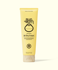 Sun Bum air dry cream tube on a white background